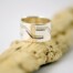 Bred ring i sterlingsølv - Håndlavede smykker