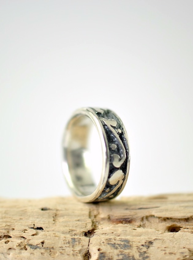 Markant ring i sølv - Fingerringe - Monbo Smykker