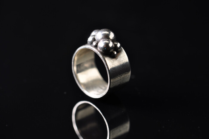 Ring - Sterlingsølv - str.58