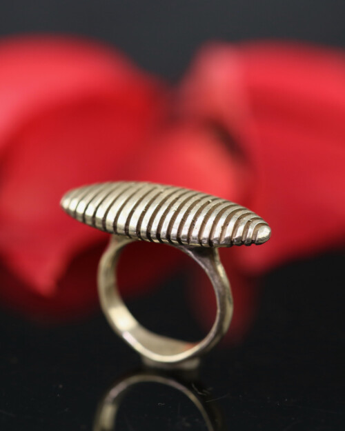 Oval Lamel Ring | Monbo