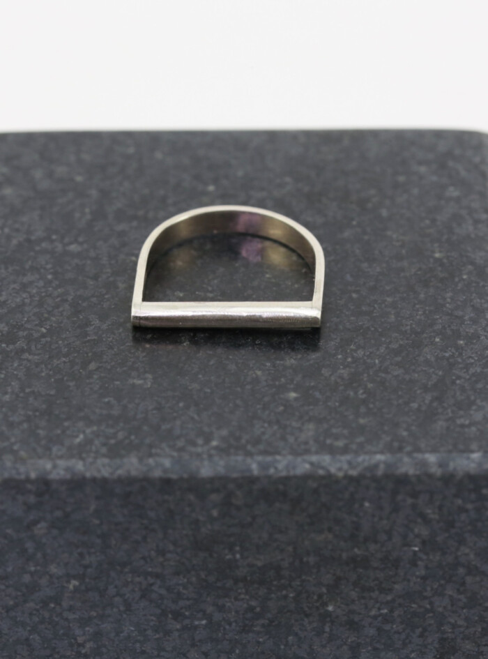 Ring Lige - fingerring i sterling sølv
