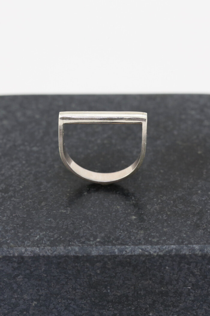Ring Lige - fingerring i sterling sølv