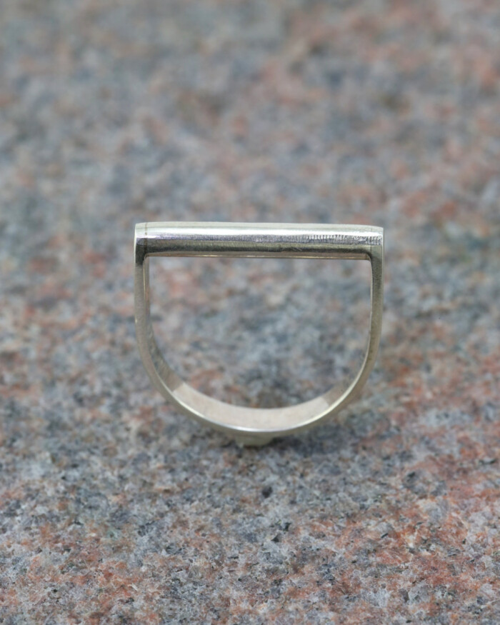 Ring Lige - fingerring i sterling sølv