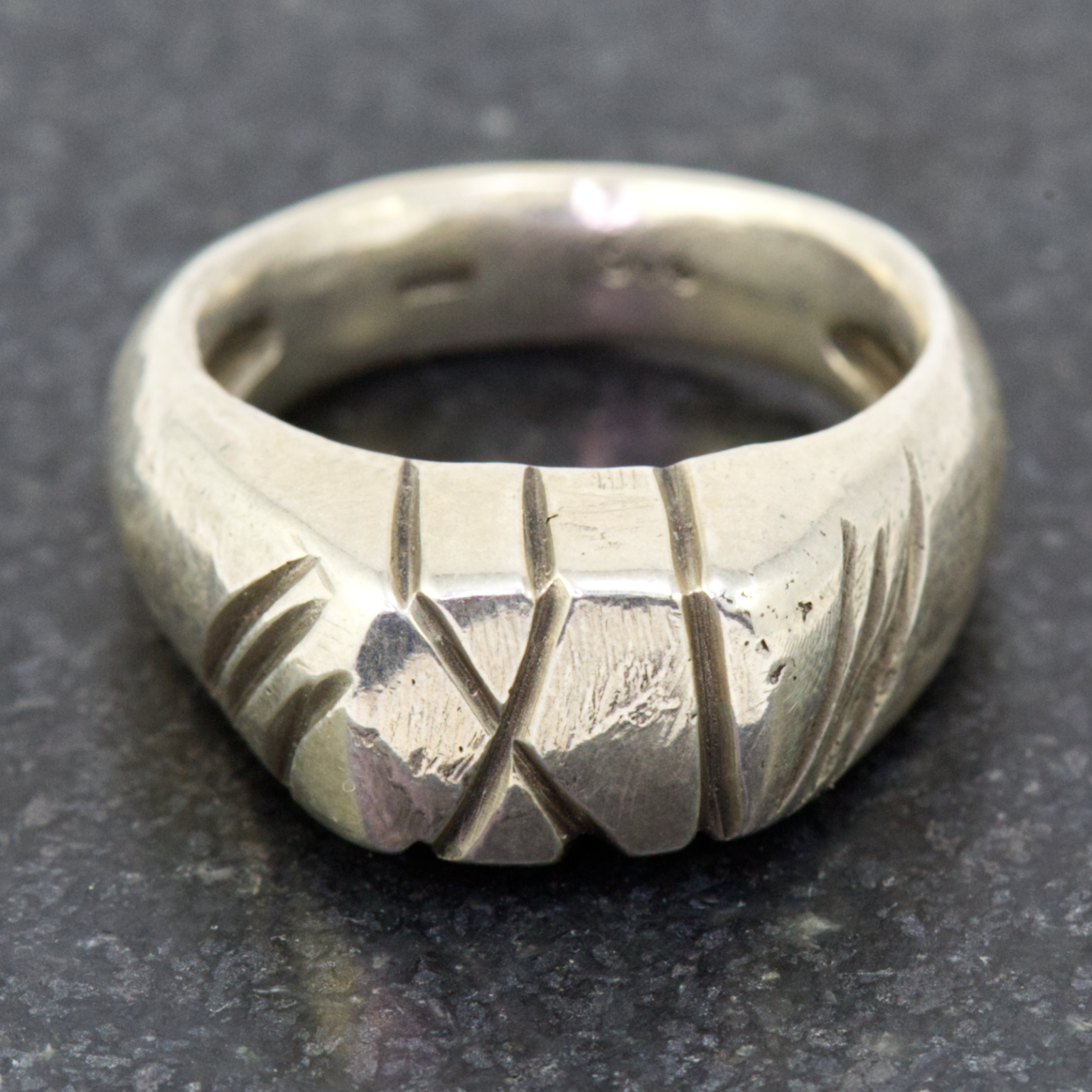 Ring med spor - str. 60 - Monbo Smykker