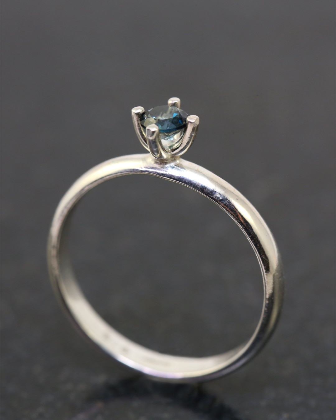 Fingerring - Topas London Blue