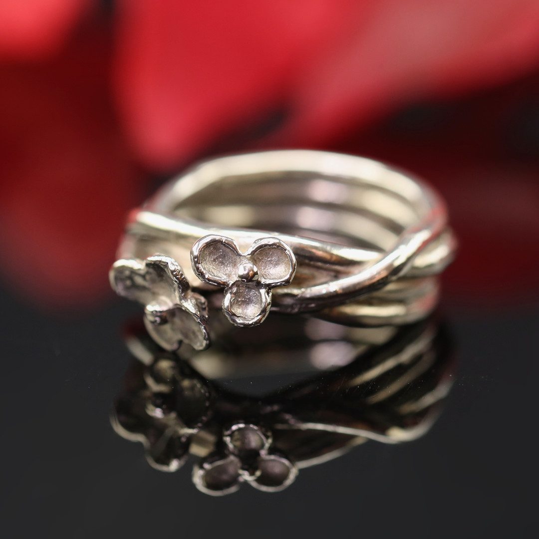 Blomster Ring - Håndlavede smykker